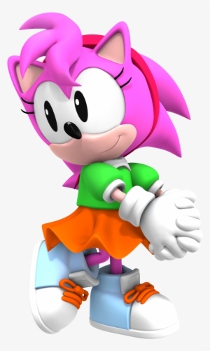 Amy Rose Classic 3d - Amy Rose Classic