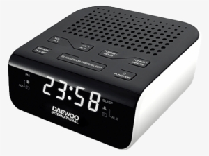 Dcr-46 Radio Despertador 2 Alarmas - Radio Alarm Clock Sencor Src136b