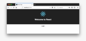 Login Button - React Create App