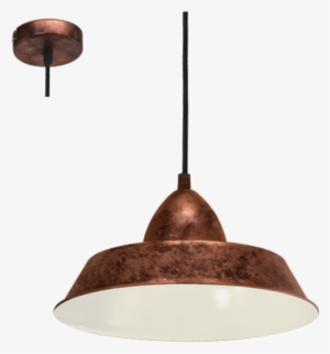 lampara vintage cobre eglo - eglo lighting 49243 auckland copper 1 light pendant