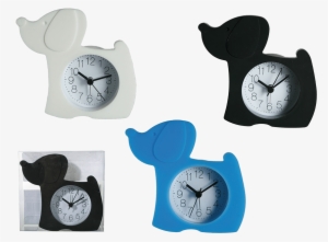 Despertador De Silicona - Funny Pets Black Dog Alarm Clock