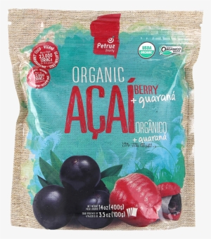 Petruz Frozen Organic Acai And Guarana Pulp - Açaí Palm