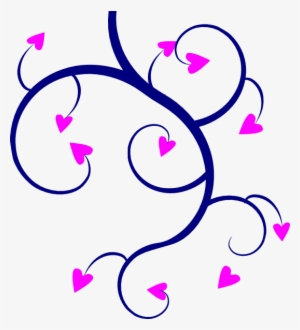 Swirl Hearts Clip Art At Clker - Hearts Clip Art