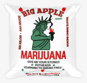 Big Apple Marijuana - Pillow