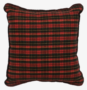 Wooded River Plaid 1 Pillow - Black Forest Decor Wooded River Plaid 1 Pillow