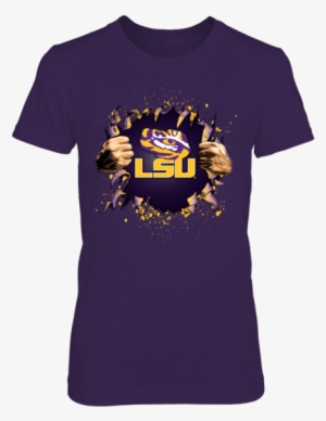 Tearing Shirt Lsu Tigers Shirt - Lsu Tigers Hbs Black Vinyl Fitted Spare Car Tire Cover