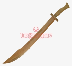 Wooden Chinese Broadsword - Sword