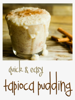 Quick & Easy Tapioca Pudding - Syllabub