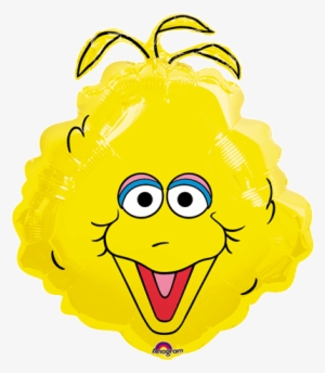 Big Bird Cartoon Face Big Bird Template Big