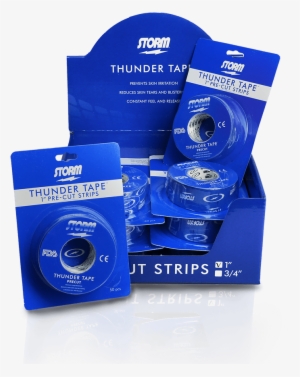 Storm Blue Thunder Protection Tape Box - Storm Pre Cut Thunder Tape Blue Box