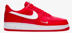 Air Force 1 Low Mini Swoosh 'university Red' - Nike Shoes Air Force 1