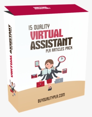 15 Quality Virtual Assistant Plr Articles Pack - Cartoon