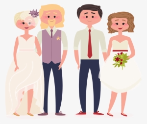 Image Download Couple Vector Husband And Wife - Wedding