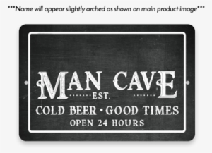 Error Message - 4 Wooden Shoes Personalized Chalkboard-look Man Cave