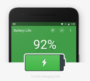 Next Battery Is Available For Android - Android Phone Battery Icon