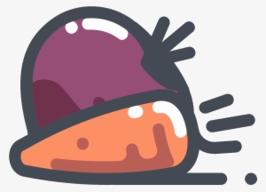 Beetroot And Carrot Icon - Beterraba Icon Png