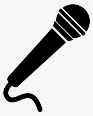 Microphone Png Karaoke Is An Optional Extra At R150 - Silueta De Un Microfono