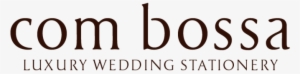 Com Bossa, Luxury Wedding Stationery - Design