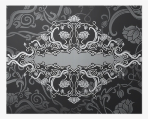 Revival Ornate Frame Background - Paisley