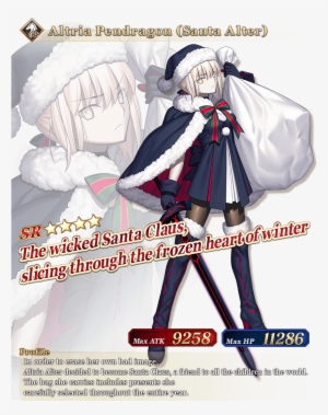 Increase Quick Card Effectiveness By 8% Increase Critical - サンタ オルタ Fgo