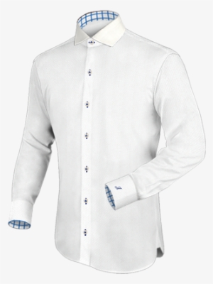 De Nada - - White Shirt With Black Button