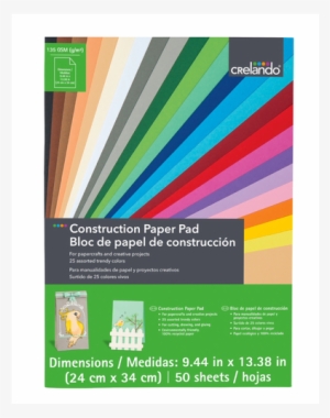 Construction Paper Pad - Paper