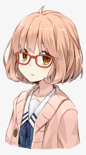Cute Anime Girl With Glasses