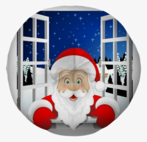 Babbo Natale Alla Finestra Santa Claus At The Window - Window