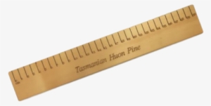 Huon Pine Wooden Ruler - Lagarostrobos