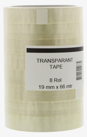 Packing Tape, Pp, 19mm, 66m, Transparent - Eurocel 001416153 Ruban Adhésif