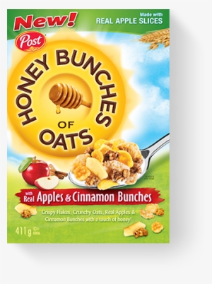 Honey Bunches Of Oats With Real Apples And Cinnamon - Post Honey Bunches Of Oats Honey Roasted