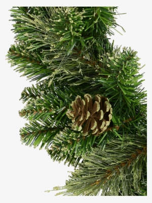 Natural Look Pine Wreath With Pine Cones & Lightly - Pine