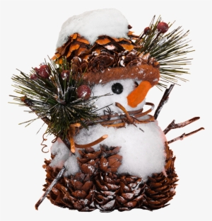 Winter Decoration Snow Man - Winterdekoration