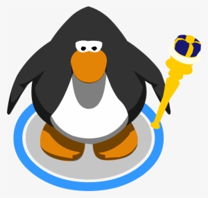 Royal Blue Scepter In-game - Club Penguin Penguin Png