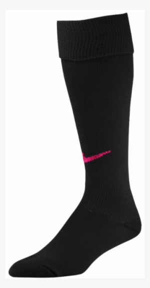 Nike, Black / Pink Swoosh Classic Ii Otc Soccer Socks, - Dr Scholl's Over The Calf Mens Socks