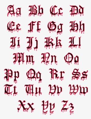 When Creating Your Own Lettering Tattoos There Are - Pink Old English Letters