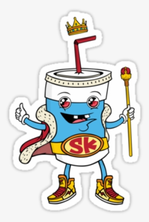 King Softdrinks Mascot - Soft Drink