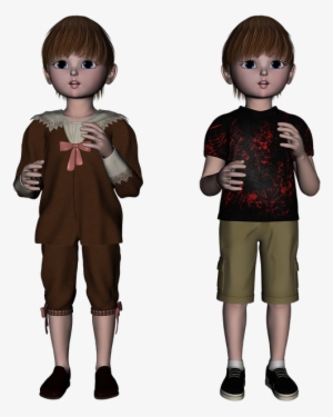 Chibi, Doll, Anime, Child, Manga, Character, Cartoon - Stock.xchng