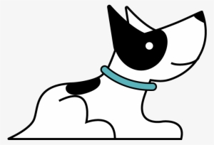 Dog Relationship Clipart - Dog Lying Down Cartoon