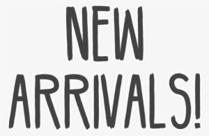 Newarrivals - New Arrivals Text Transparent