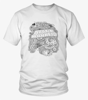 Arctic Monkeys Zentangle T-shirt