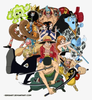 The Straw Hat Pirates Have The Third Highest Total - Straw Hat Pirates With Jinbei
