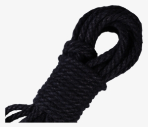 Black Hemp Rope For Rope Bondage - Scarf