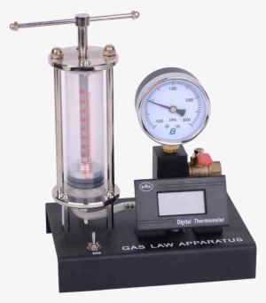 Boyle's Law Apparatus With Pressure Guage And Thermometer - Thermometer