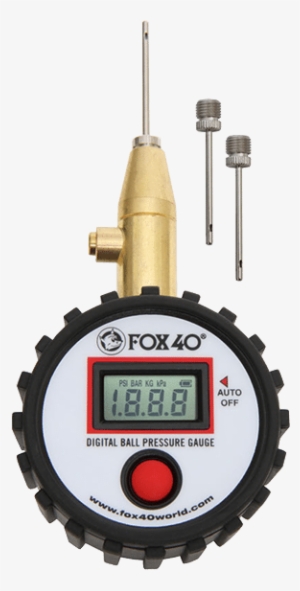 Fox 40 Digital Pressure Gauge - Fox 40 Digital Ball Pressure Gauge
