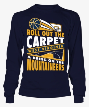 Roll Out The Carpet West Virginia Mountaineers Shirt - Teacher's Assistant Halloween Shirts