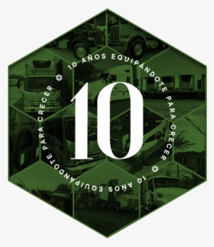 10 Años Equipándote Para Crecer - Graphic Design