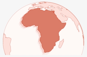 African Continent Centered On Globe - African Union Logo Vector