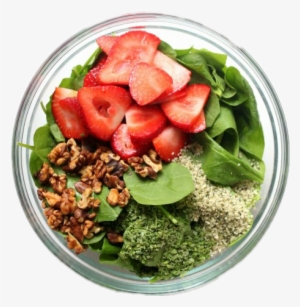 Vegetables Salad Strawberries Bowl Healthy Healthyhabit - Spinach Salad
