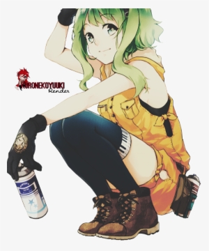 Bad Girl Gumi - Png Gumi Vocaloid